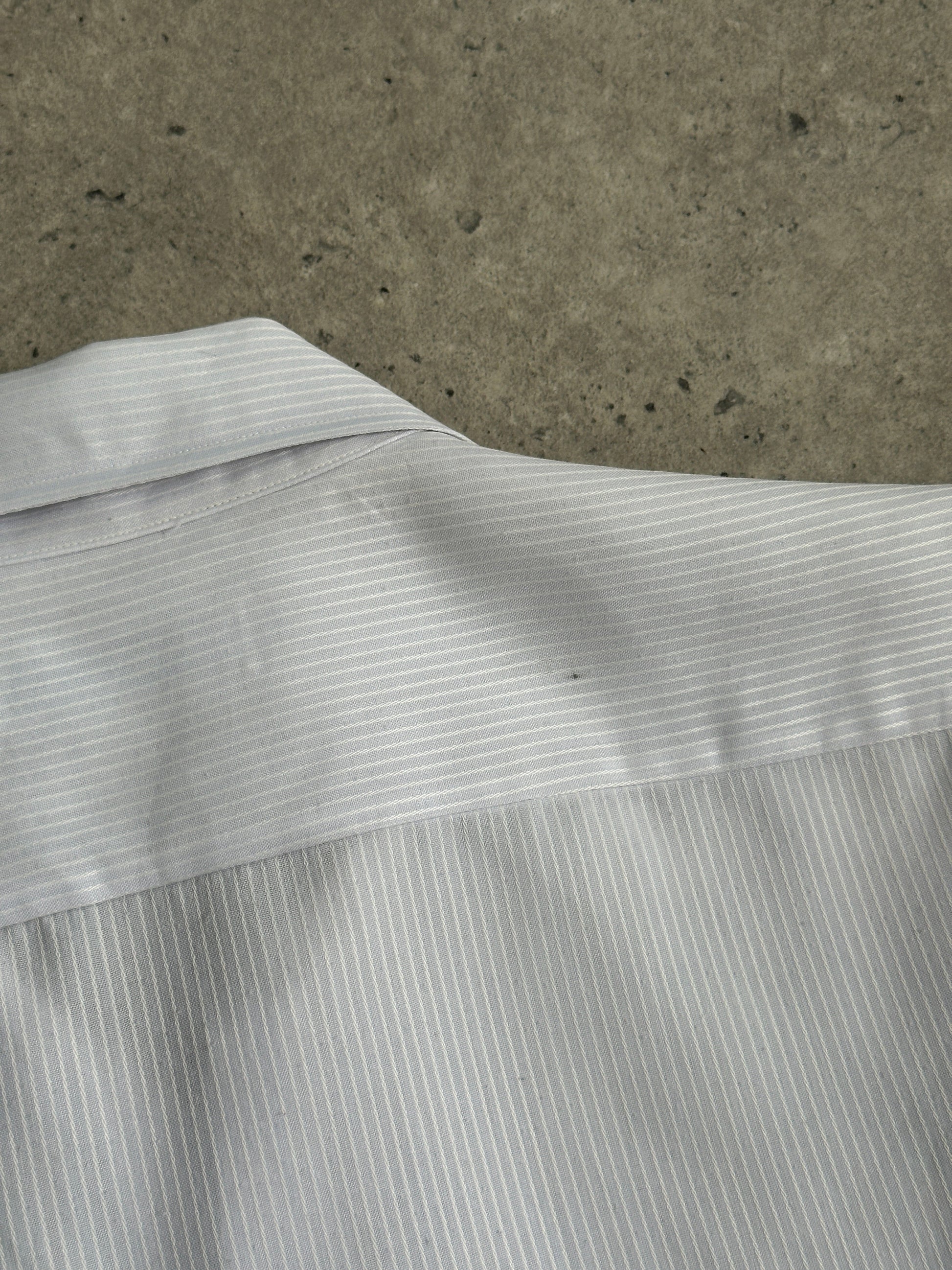 Christian Dior Chemises 1990s Striped Logo Shirt - L