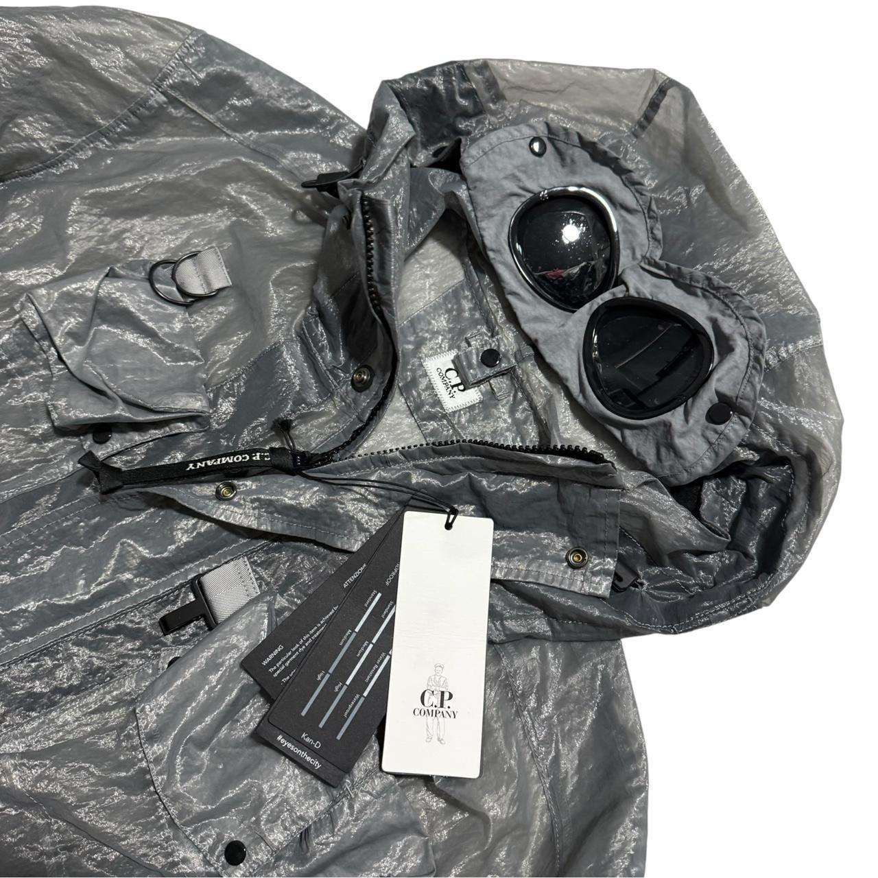 CP Company Kan-D La Mille Jacket | Large, Metallic Grey