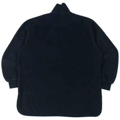 Vintage 90s Burberry Q Zip Fleece Sweatshirt Size L | Large, Multicoloured