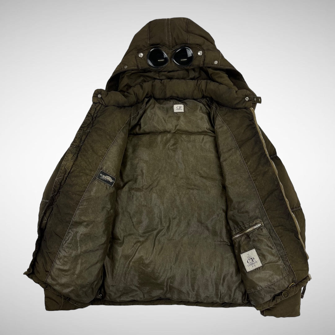 C.P. Company ‘Frost’ Dyed Goggle Down Jacket / Piuma D’oca (2000s)