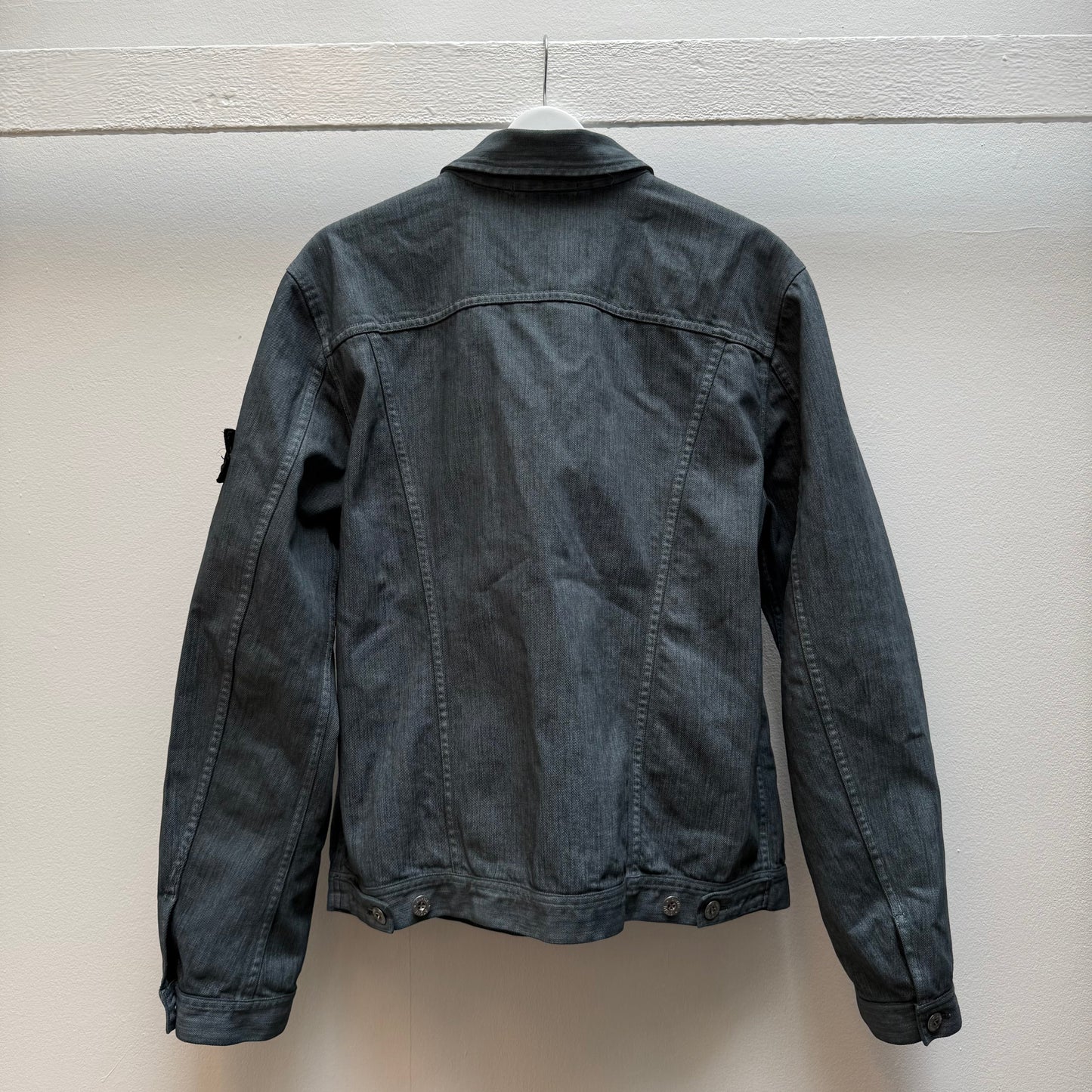 2011 Stone Island Denim Jacket (L) | Large, Grey