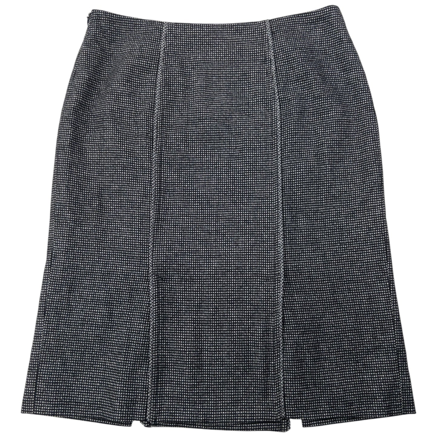 Vintage 2000s YSL Yves Saint Laurent By Tom Ford Button Skirt Womens Size W30 | W30, Black
