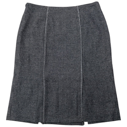 Vintage 2000s YSL Yves Saint Laurent By Tom Ford Button Skirt Womens Size W30 | W30, Black