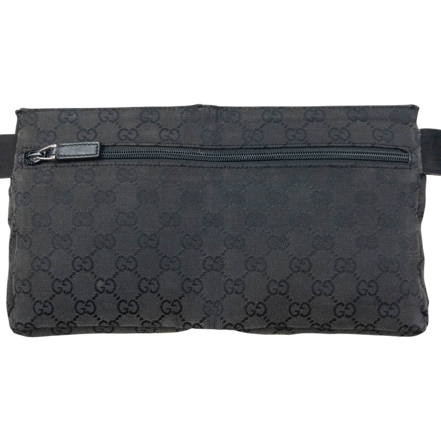 Vintage 2000s Gucci Monogram Crossbody Bag | O/S, Black