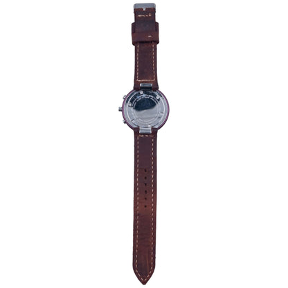 Vintage Issey Miyake Leather Watch | O/S, Brown