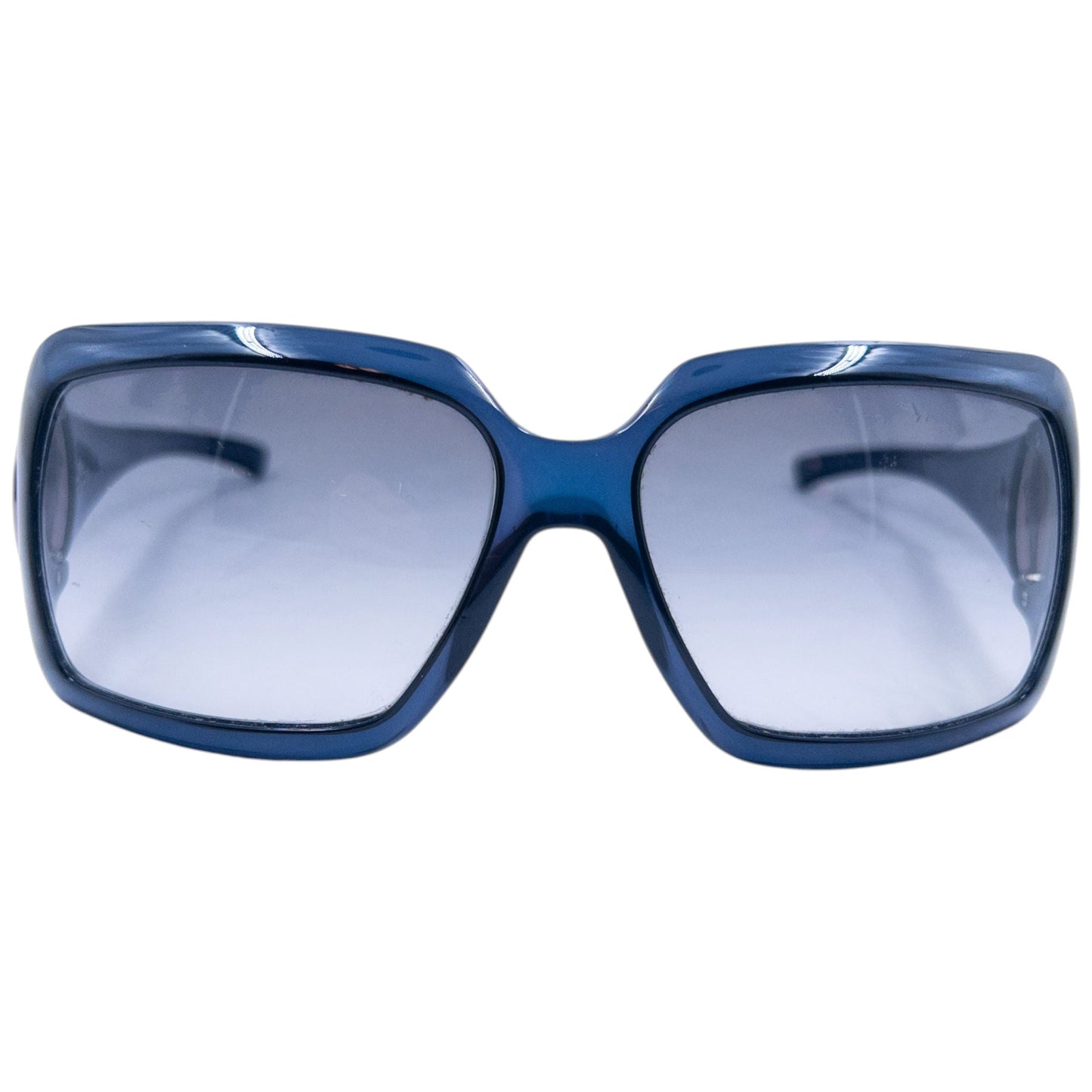 Vintage 2000s Gucci Horse Bit Sunglasses | O/S, Navy