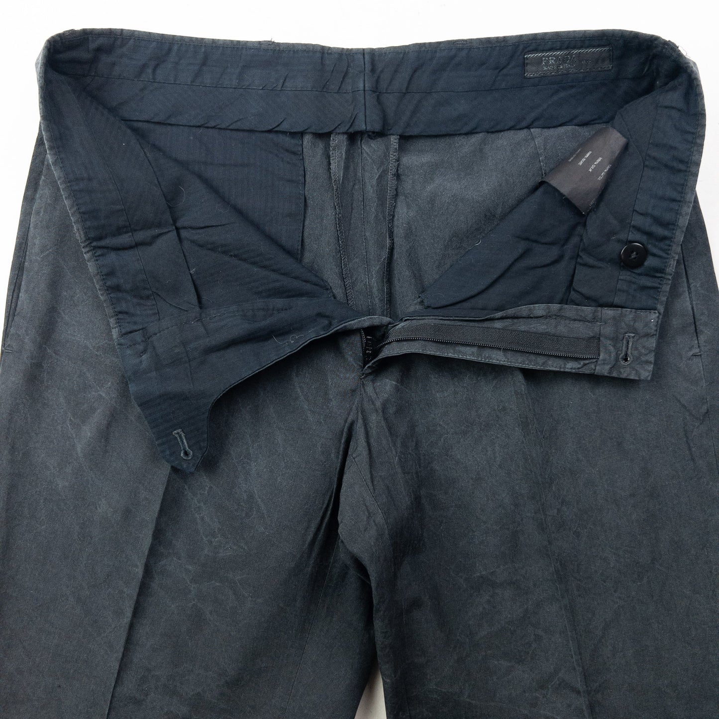Vintage 2000s Prada Silk Trousers Size W30 | W30, Grey