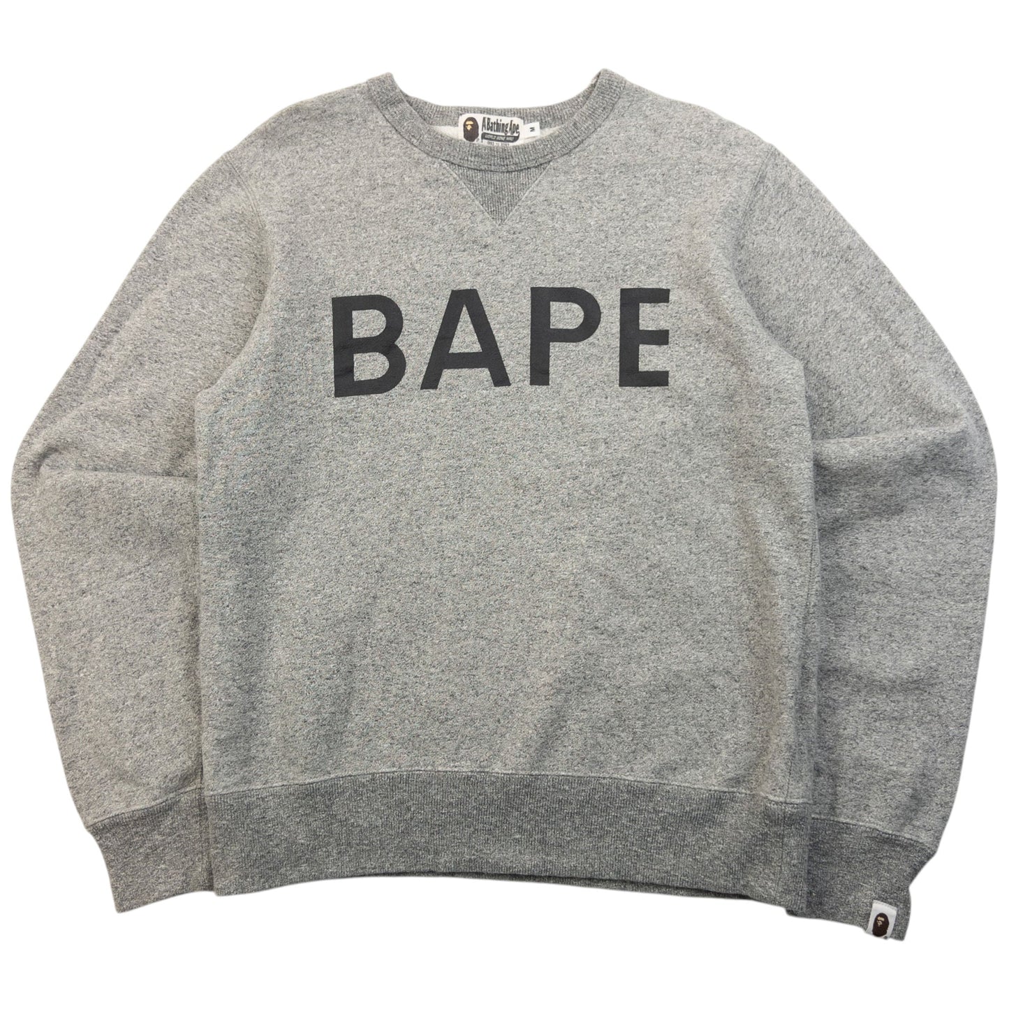 Vintage Bape Graphic Sweatshirt Womens Size S | Small, Black