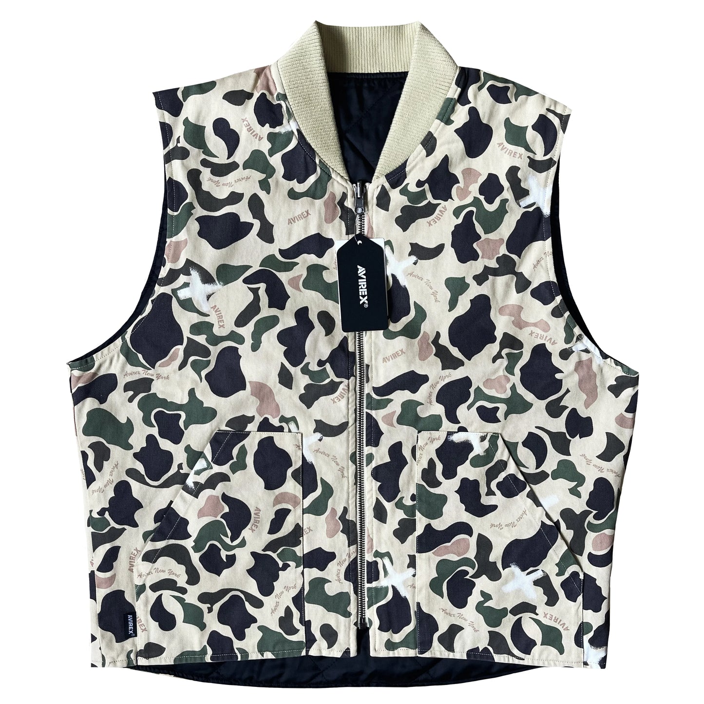 Avirex Camo Gilet Vest - M