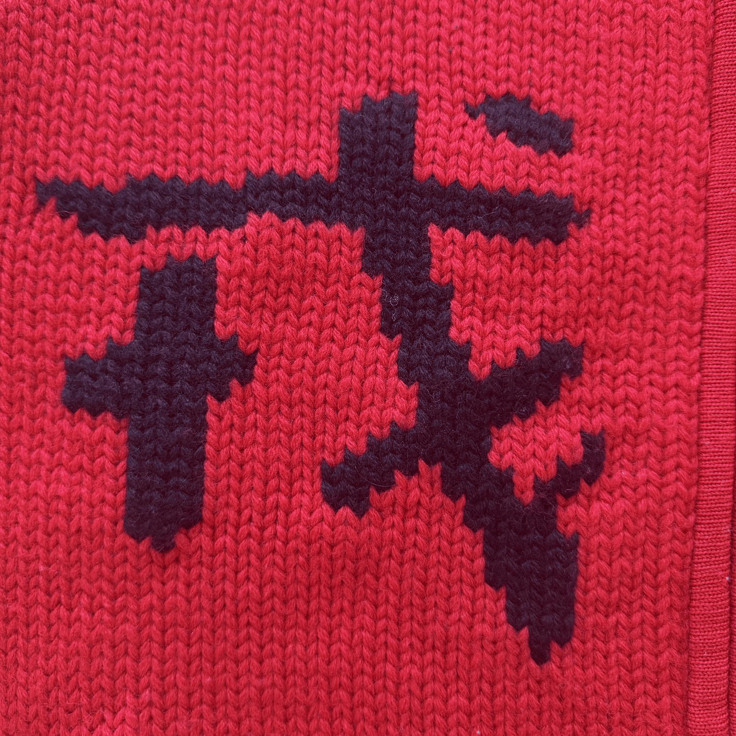 Evisu Cowichan Hoodie - M | S / M, Red