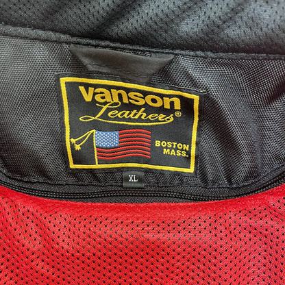Vanson Leathers 'No Compromises' Mesh Racing Jacket - L