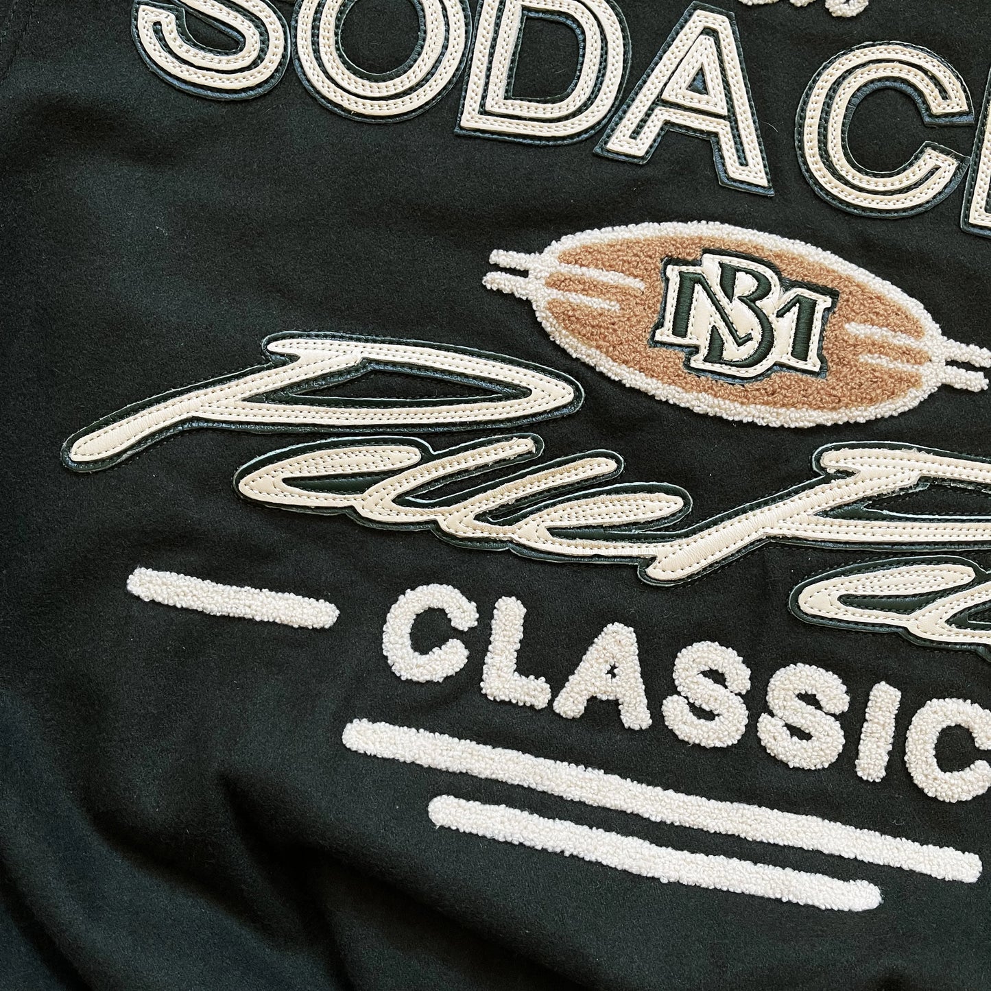 Pelle Pelle 90's Soda Club Varsity Jacket - L