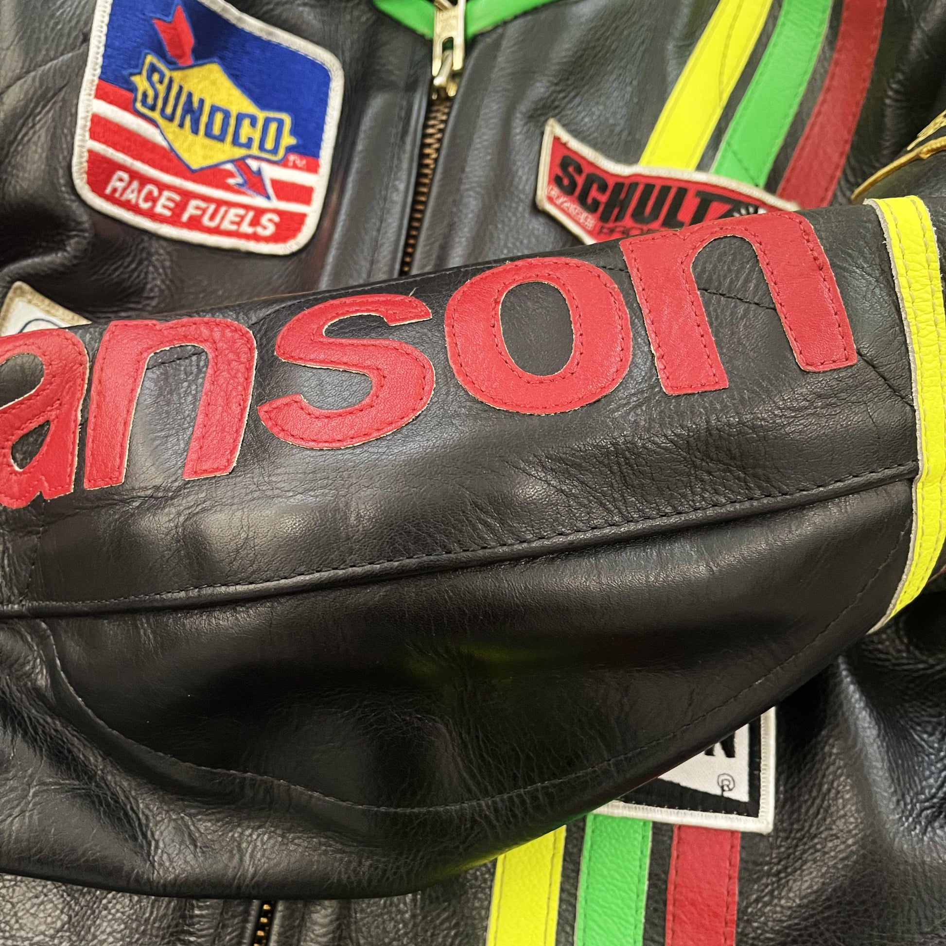 Vanson Leathers Motorcycle Racer Jacket - Known Source