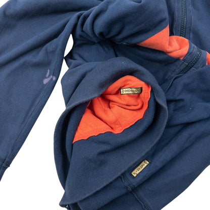 Vintage 2000s Armani Jeans Reversible Zip Up Hoodie Size M