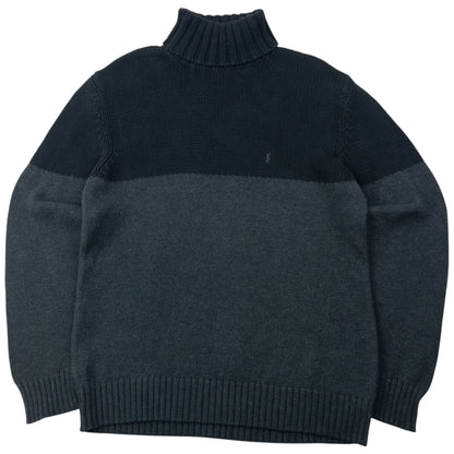 Vintage 2000s YSL Yves Saint Laurent Turtleneck Knit Jumper Size M | Medium, Multicoloured