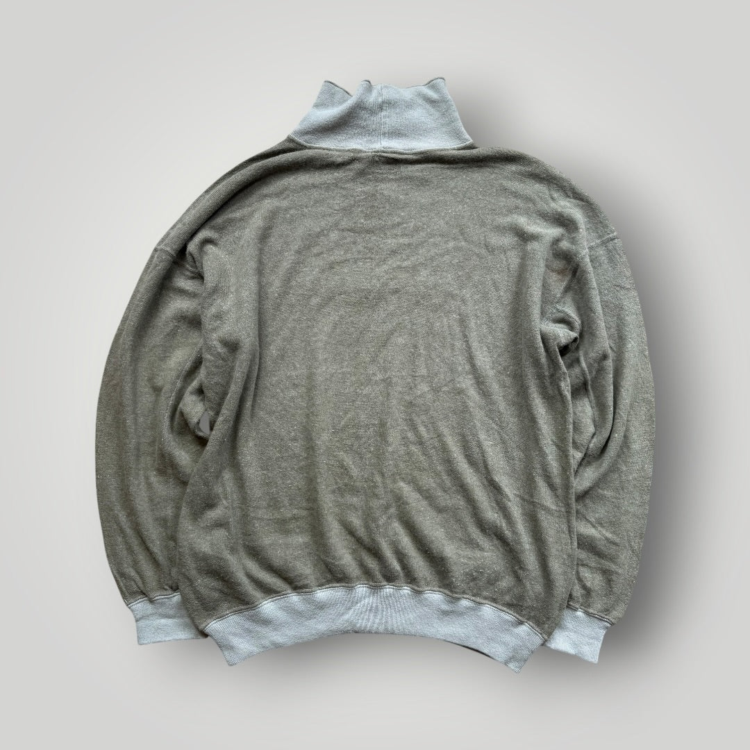 C.P. Company 1980's Ideas From Massimo Osti Cotton / Angora Mix Roll Neck Jumper L