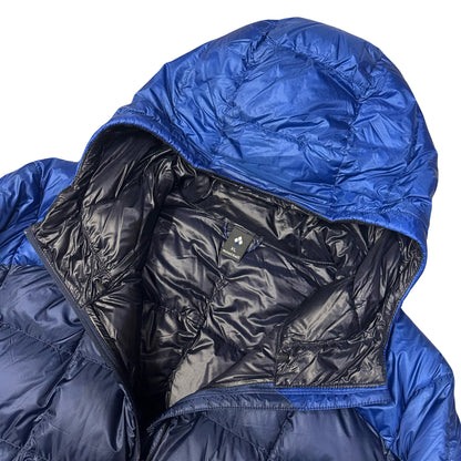 Montbell Superior Down Parka Puffer Jacket In Navy & Blue ( L )