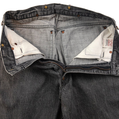 Vintage Evisu Zip Bondage Double Gull Japanese Denim Jeans Size W29