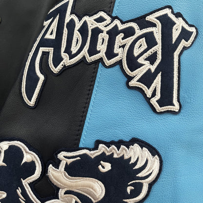 Avirex Lions Leather Varsity Jacket - XL