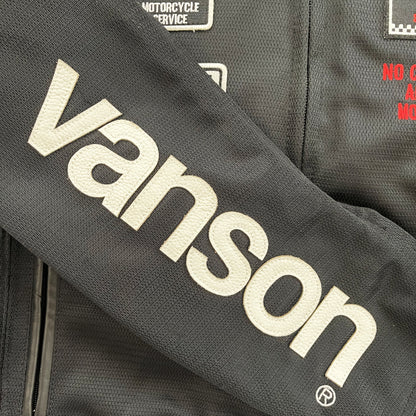 Vanson Leathers Motorcycle Mesh Racer Jacket - XL