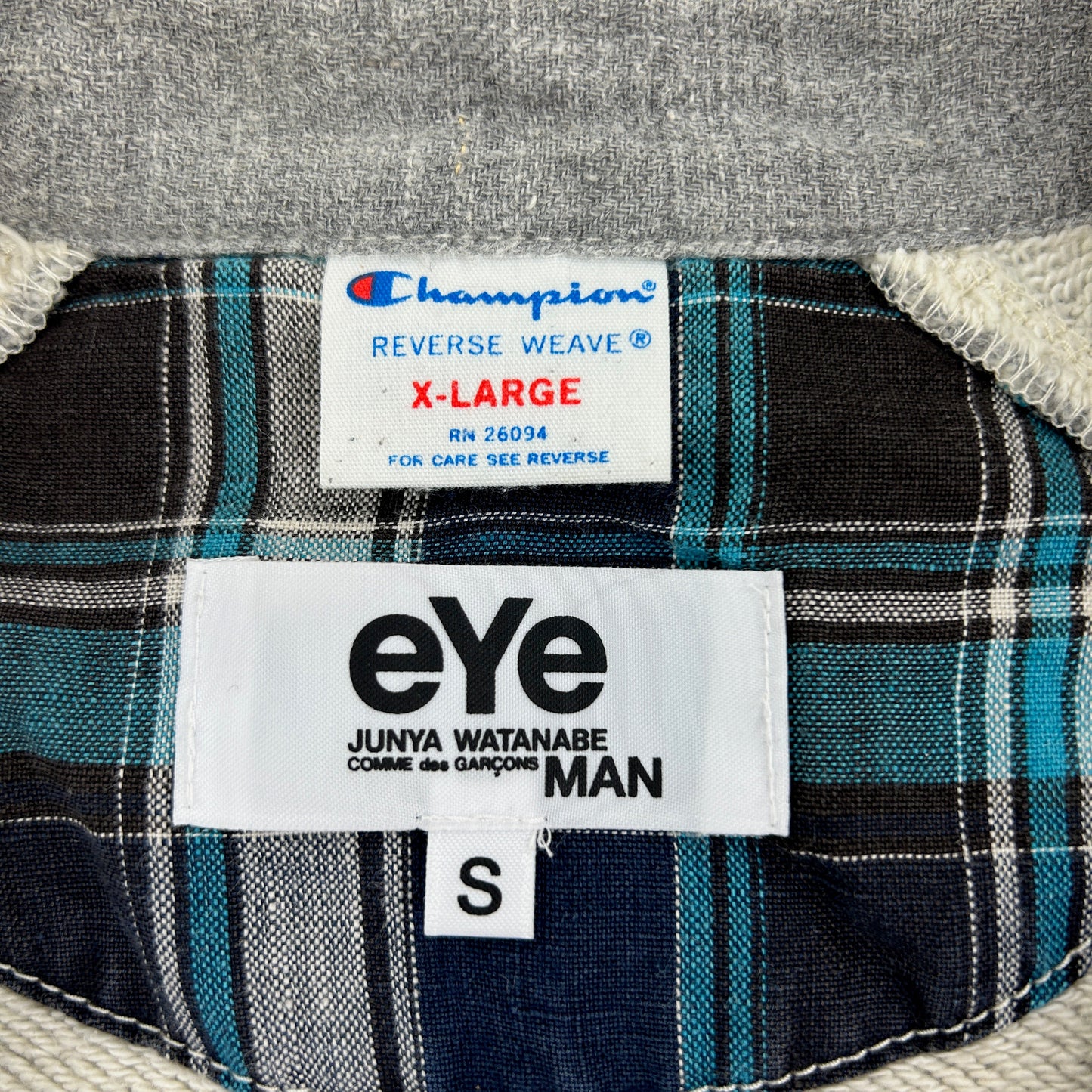 Vintage Junya Watanabe X Champion Jersey Jacket Size S