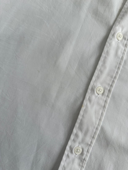 Yves Saint Laurent 90s Cotton Logo Shirt - XL