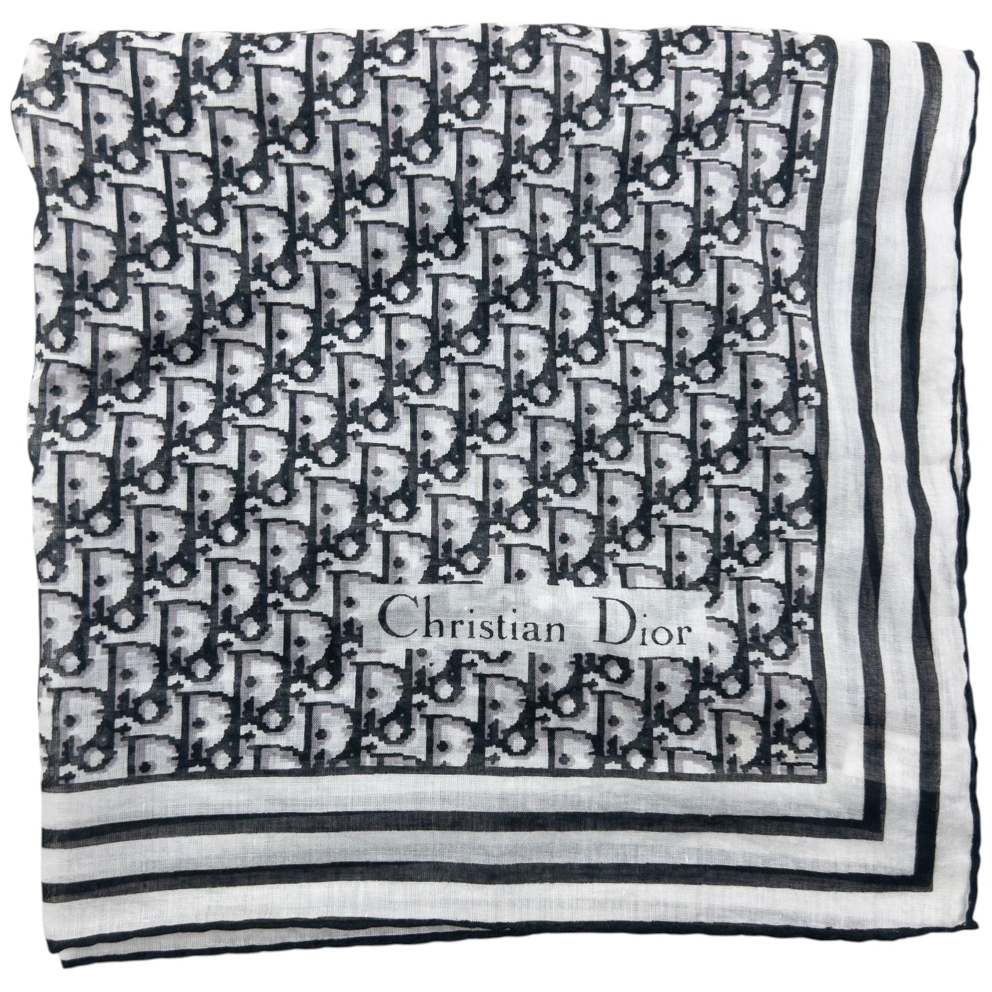 Vintage 90s Dior Monogram Scarf