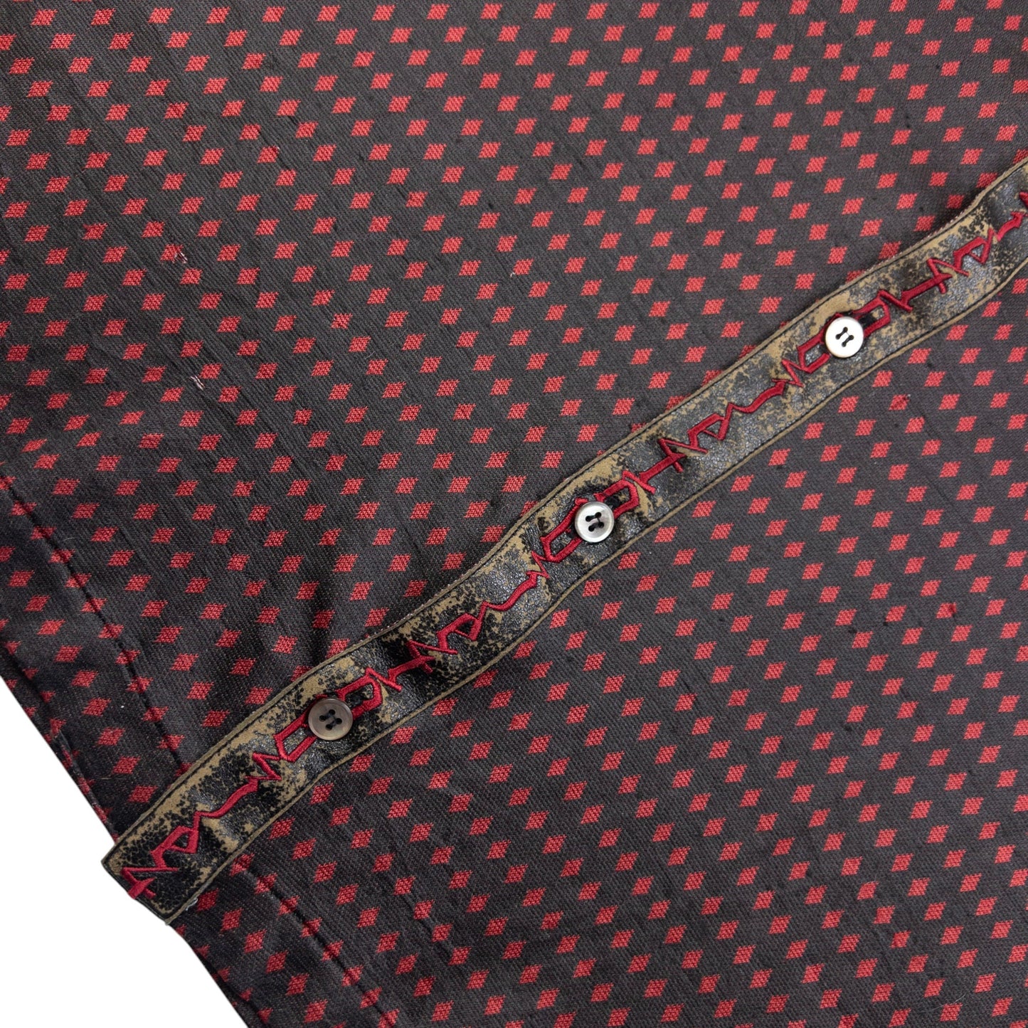 Vintage Gaultier HOMME Objet Long Sleeve Button Up Shirt Size XS