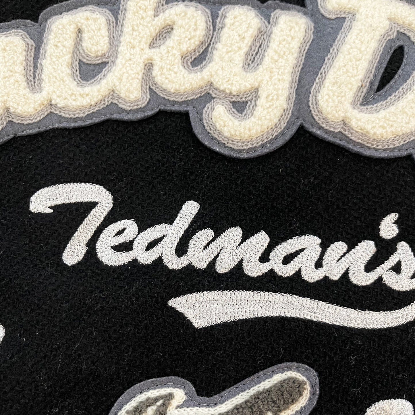 Tedman's 'Lucky Devil' Varsity Jacket - L