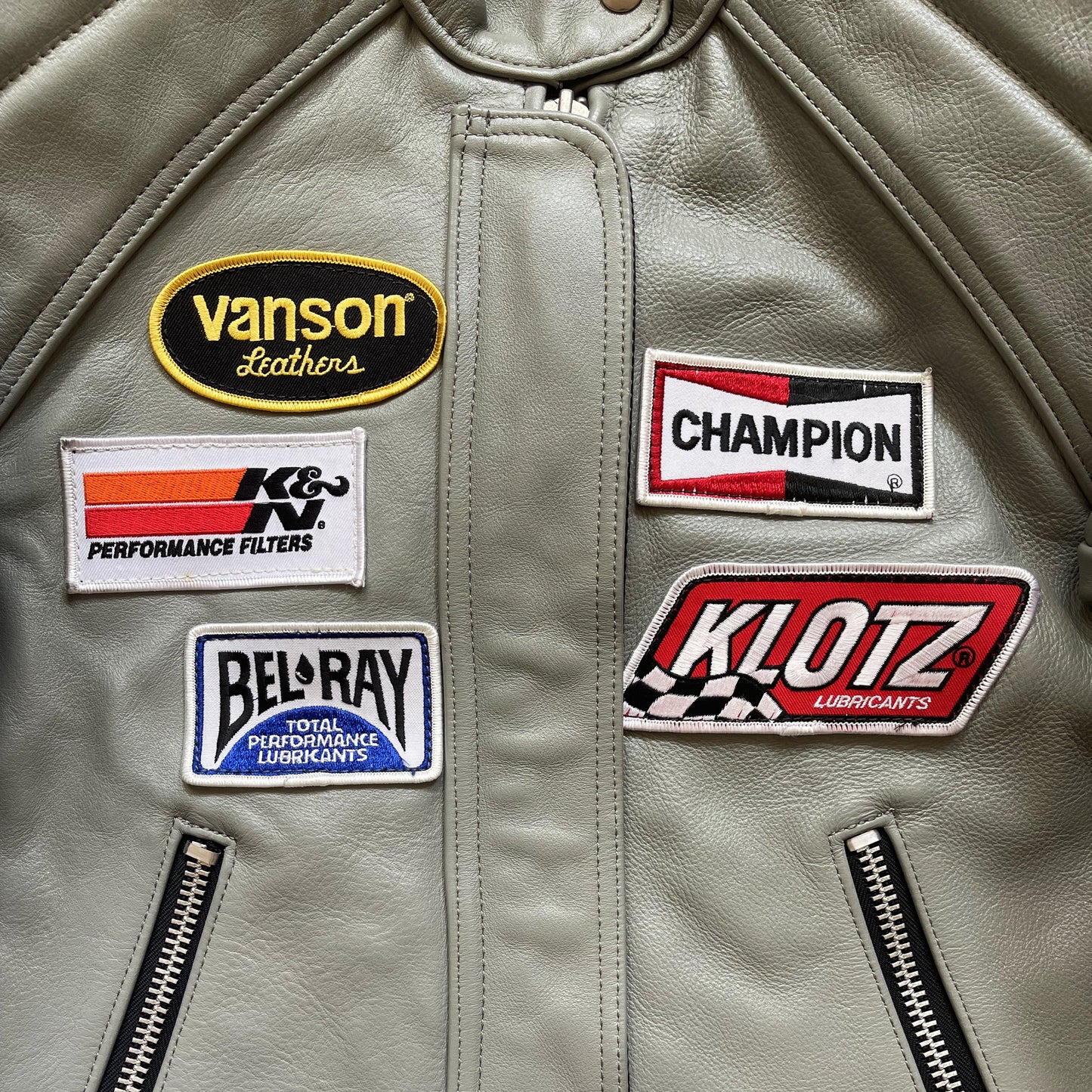Vanson Leathers Motorcycle Jacket - S