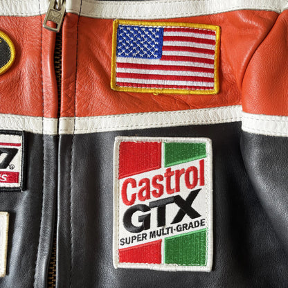 Vanson Leathers Motorcycle Racer Jacket - S