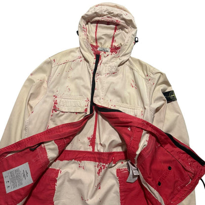 Stone Island Hand corrosion On Raso Field Jacket | Large, Beige