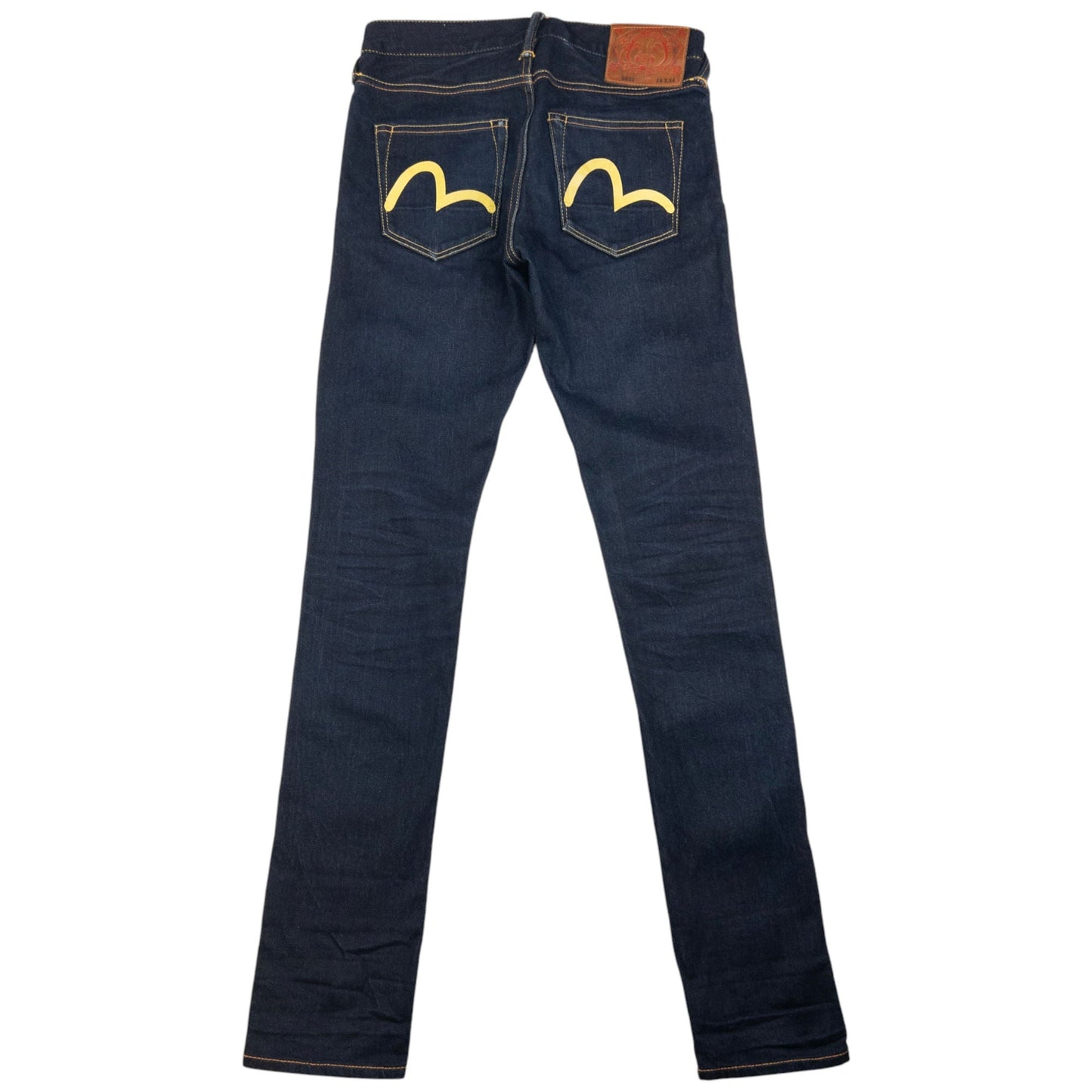 Vintage Evisu Double Gull Japanese Denim Skinny Jeans Size W28