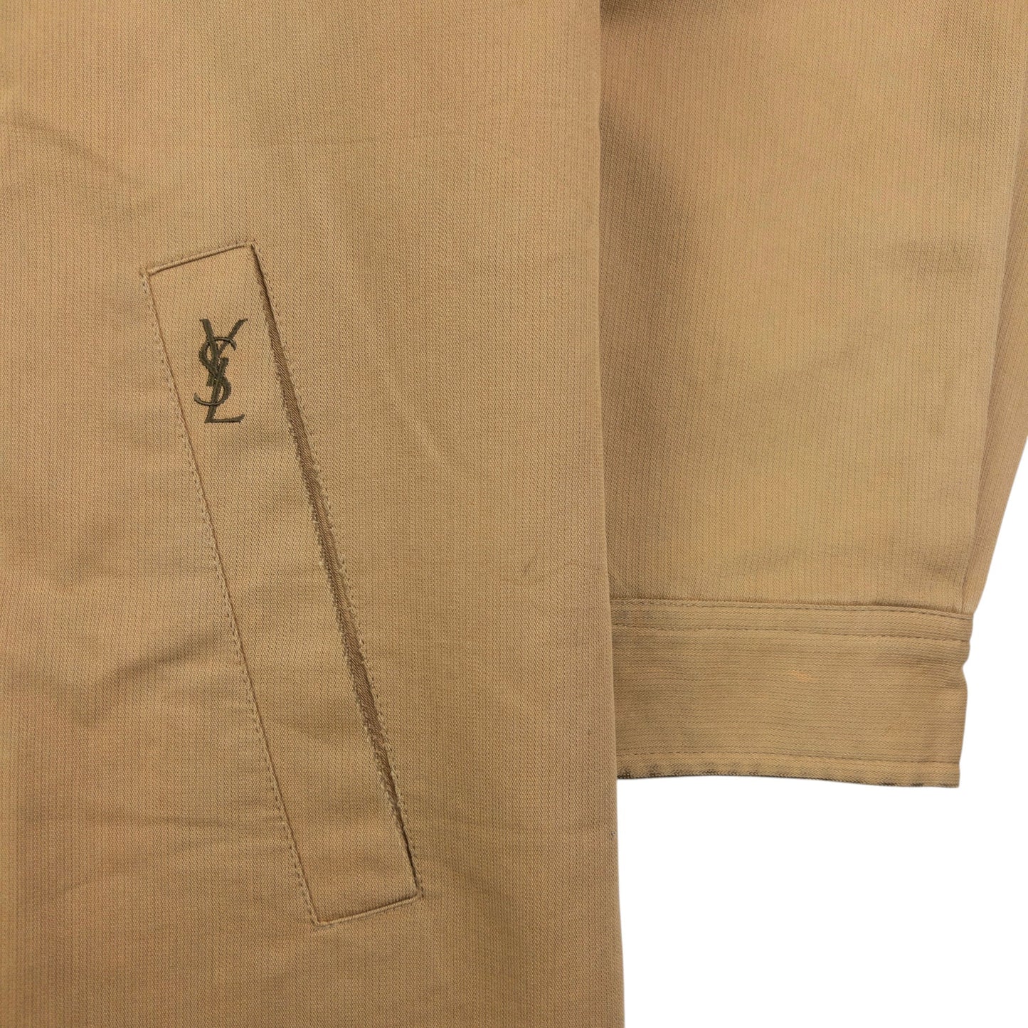 Vintage YSL Yves Saint Laurent Zip Up Jacket Size L