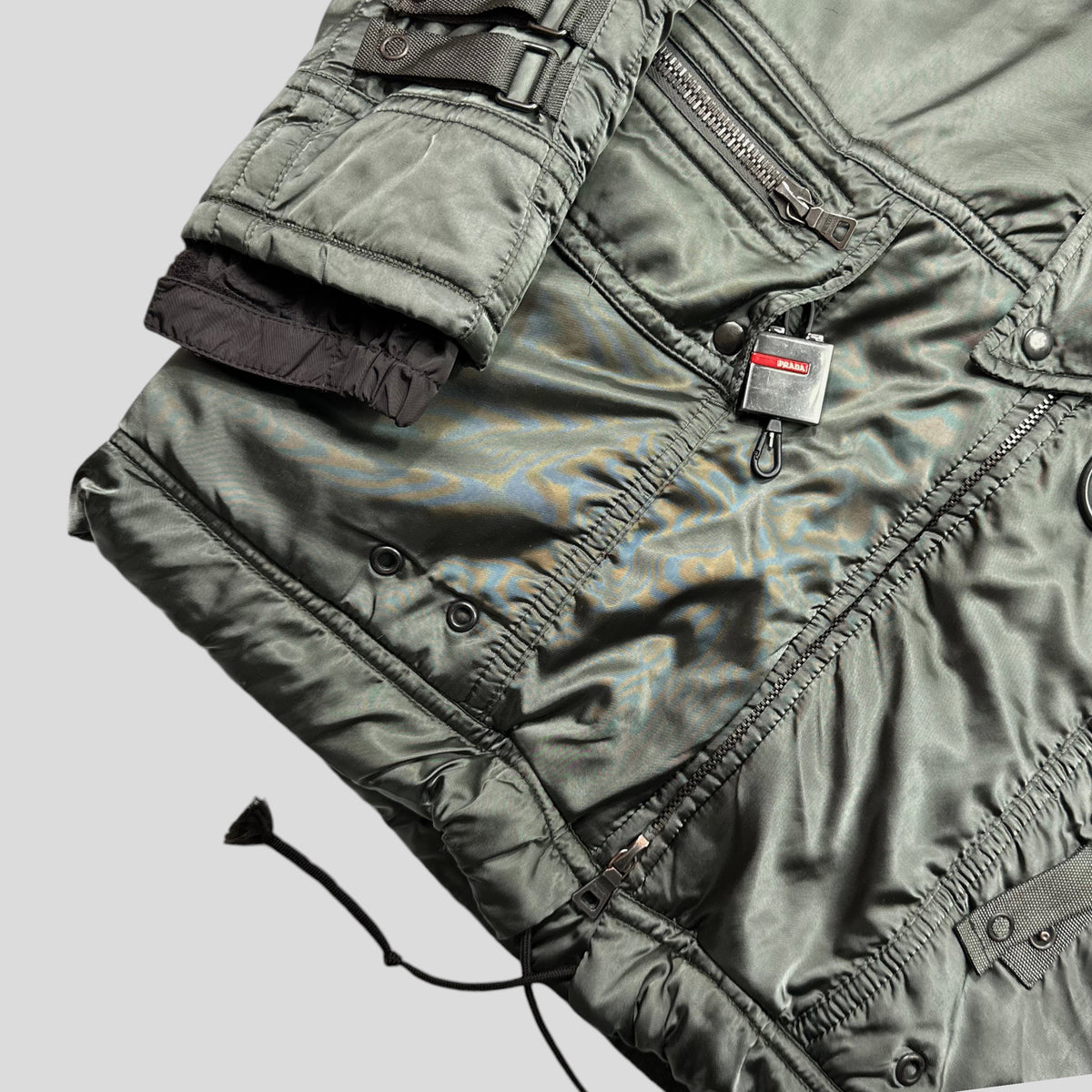 Prada Sport 2003 Astro Bondage Utility Jacket - IT40 | Small, Green