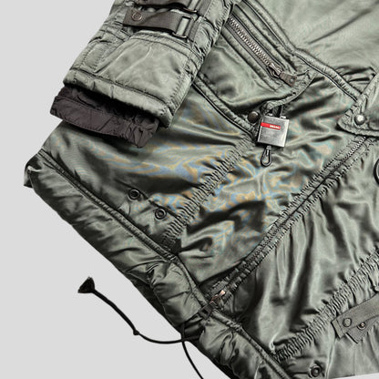 Prada Sport 2003 Astro Bondage Utility Jacket - IT40 | Small, Green