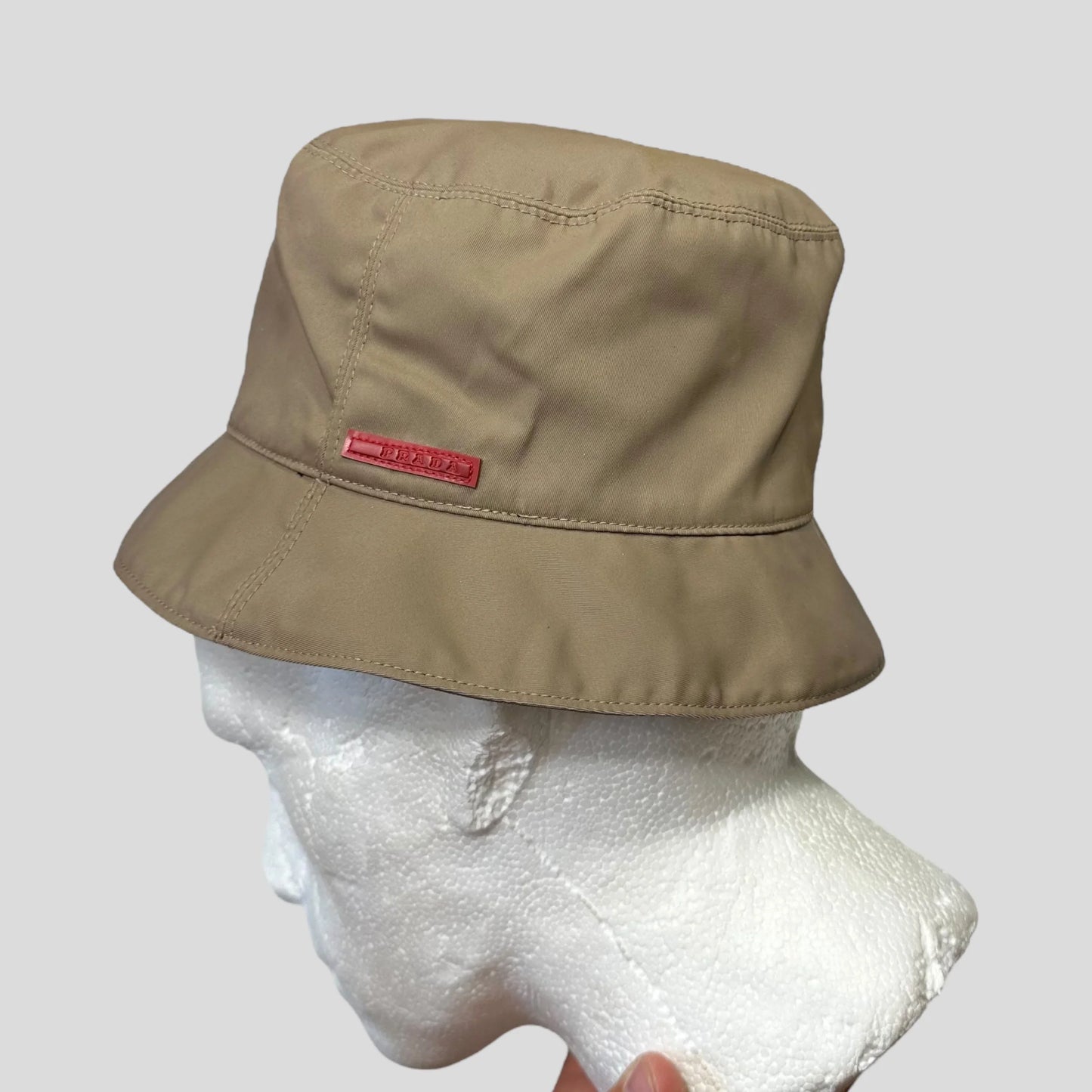 Prada Sport 00’s Beige Goretex Bucket Hat - S