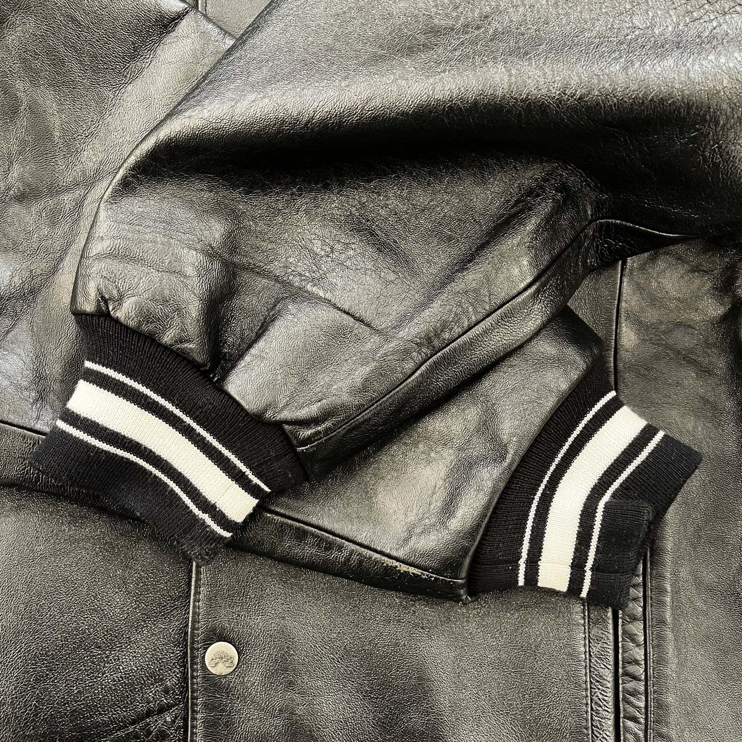 Avirex Leather Varsity Jacket