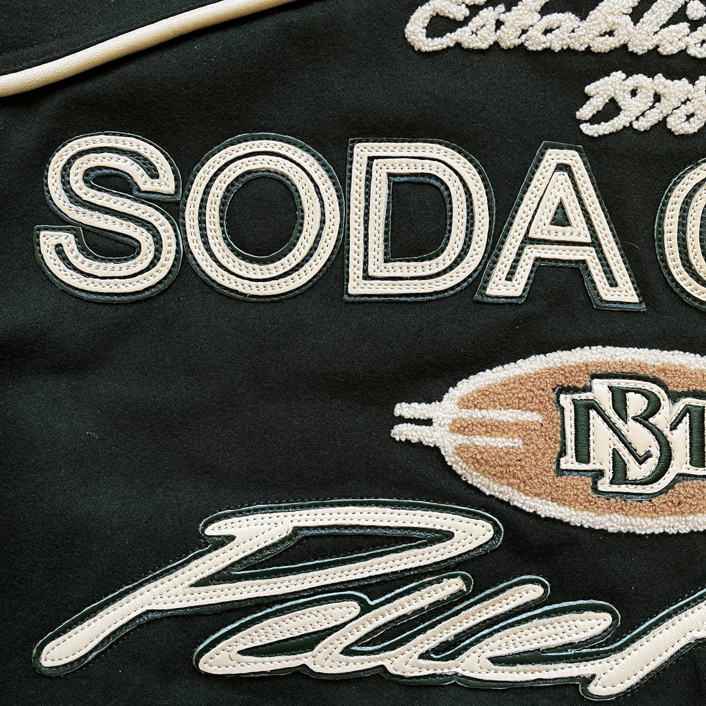 Pelle Pelle 90's Soda Club Varsity Jacket - L