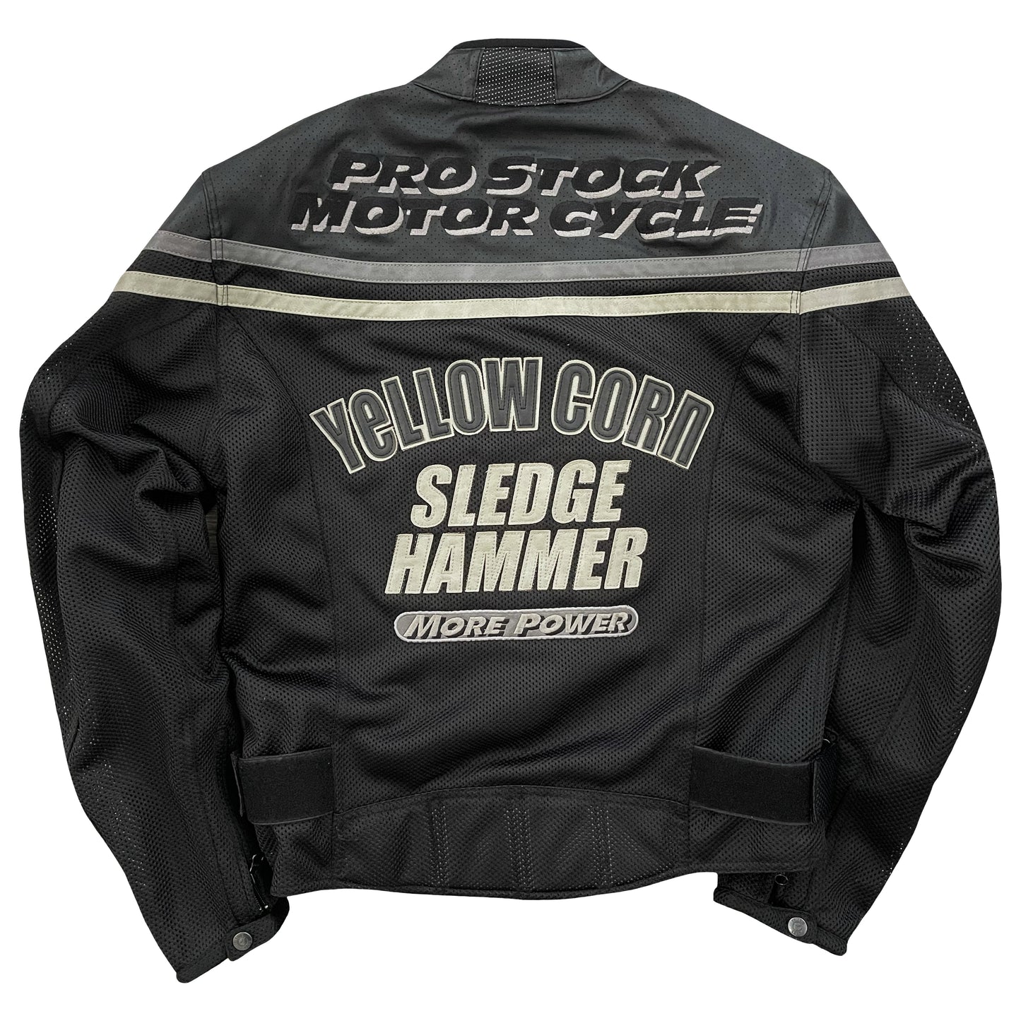 Yellow Corn Motorcycle Racer Jacket - L