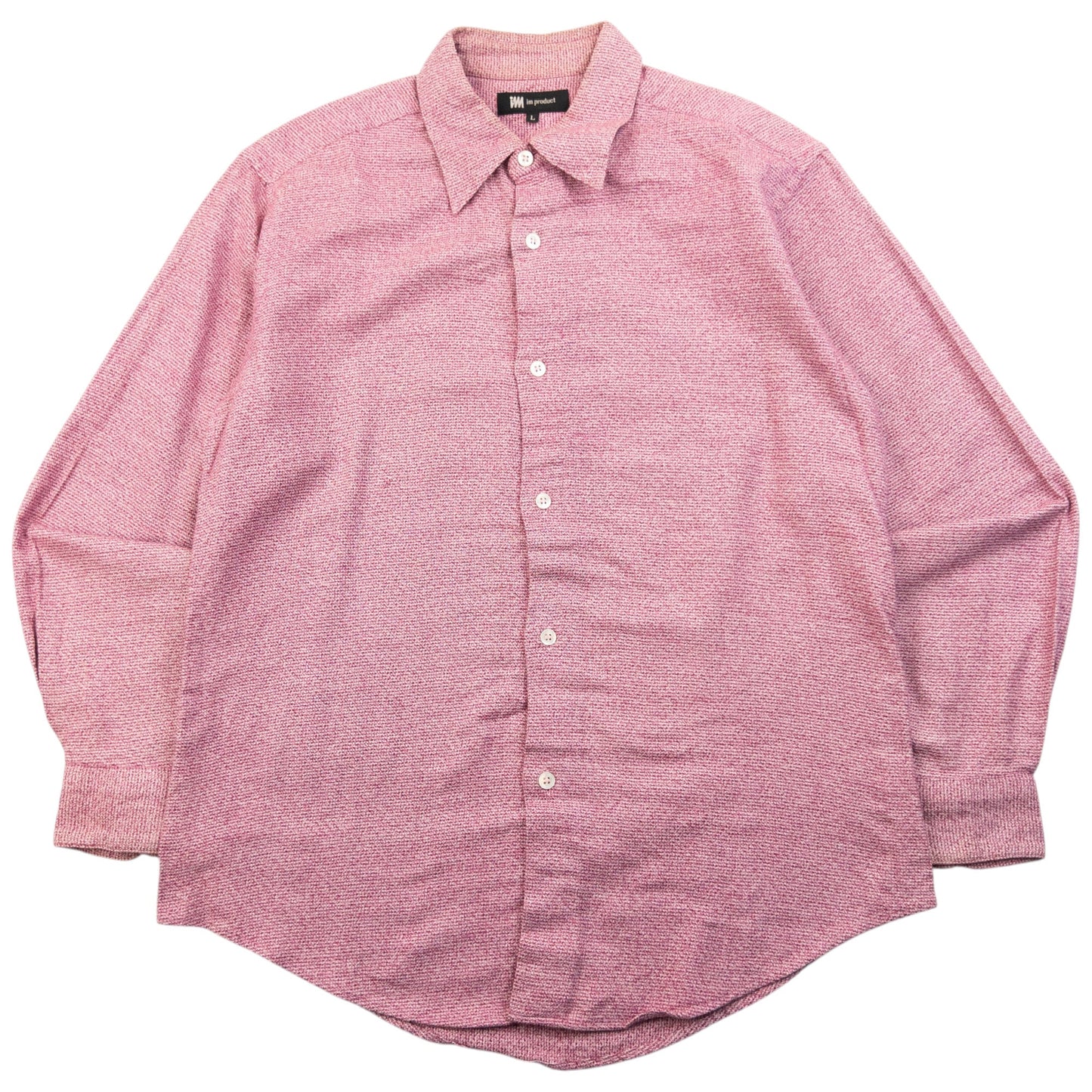 Vintage 2000s Issey Miyake Long Sleeve Button Up Shirt Size XS | XS, Pink