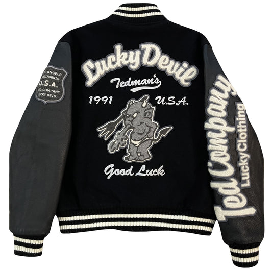 Tedman's 'Lucky Devil' Varsity Jacket - L