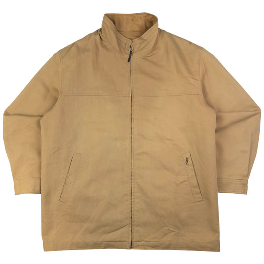 Vintage YSL Yves Saint Laurent Zip Up Jacket Size L