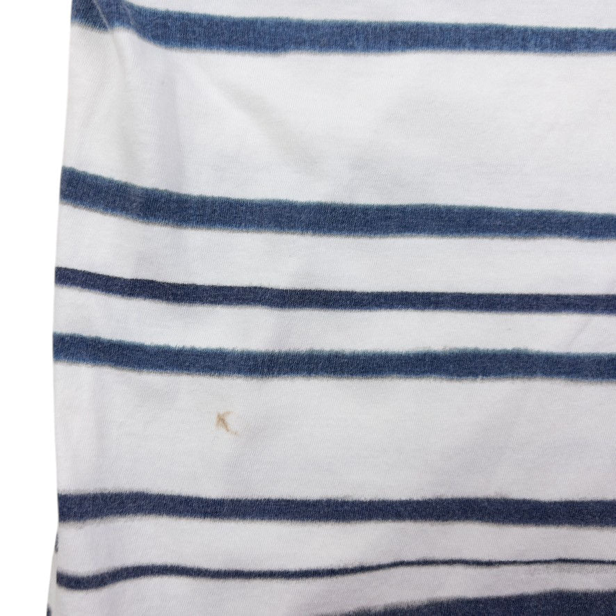 Vintage Stone Island Striped Polo Shirt Size M