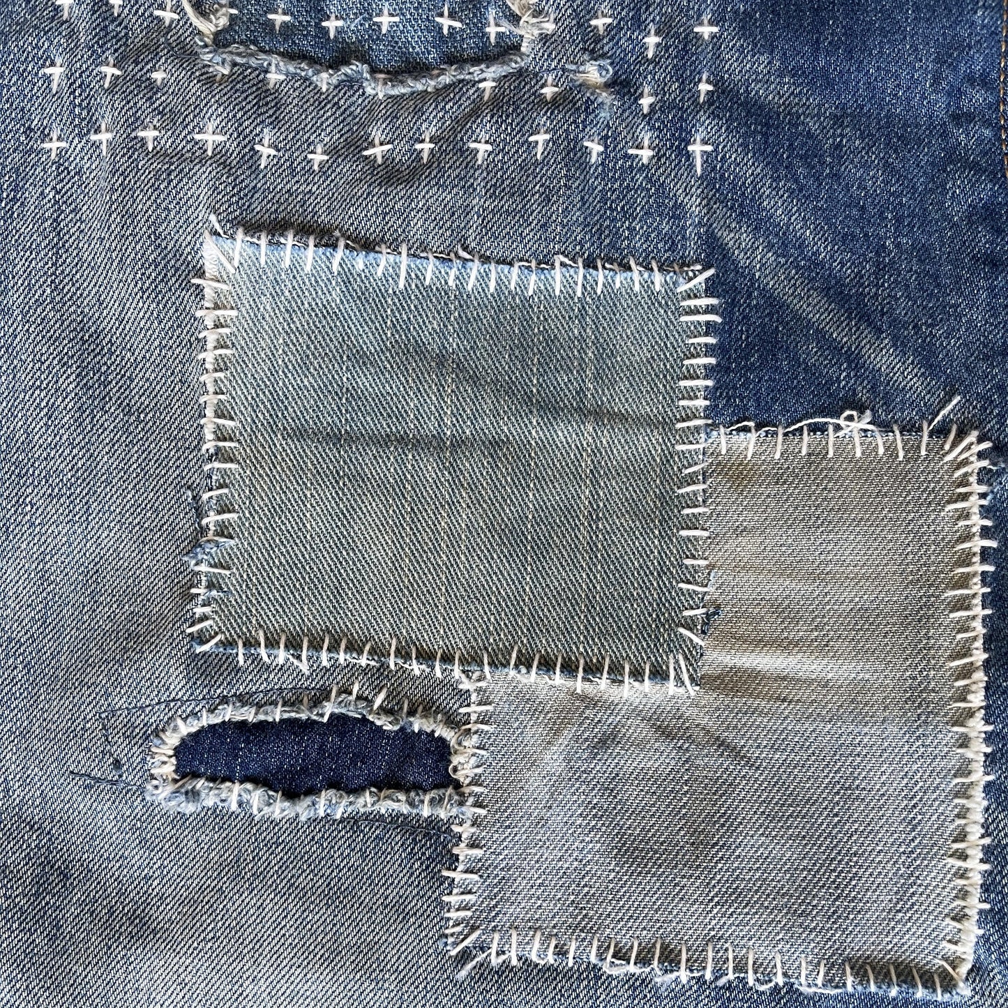 Levi's Boro Distressed Sashiko Stitch Jeans - W32"