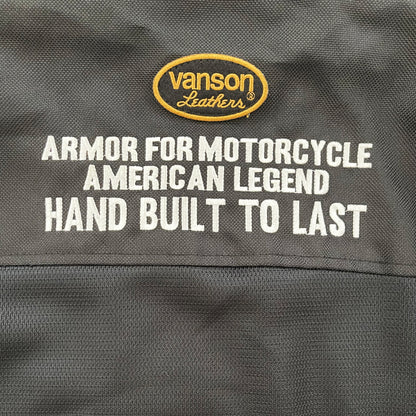 Vanson Leathers Motorcycle Mesh Racer Jacket - XL