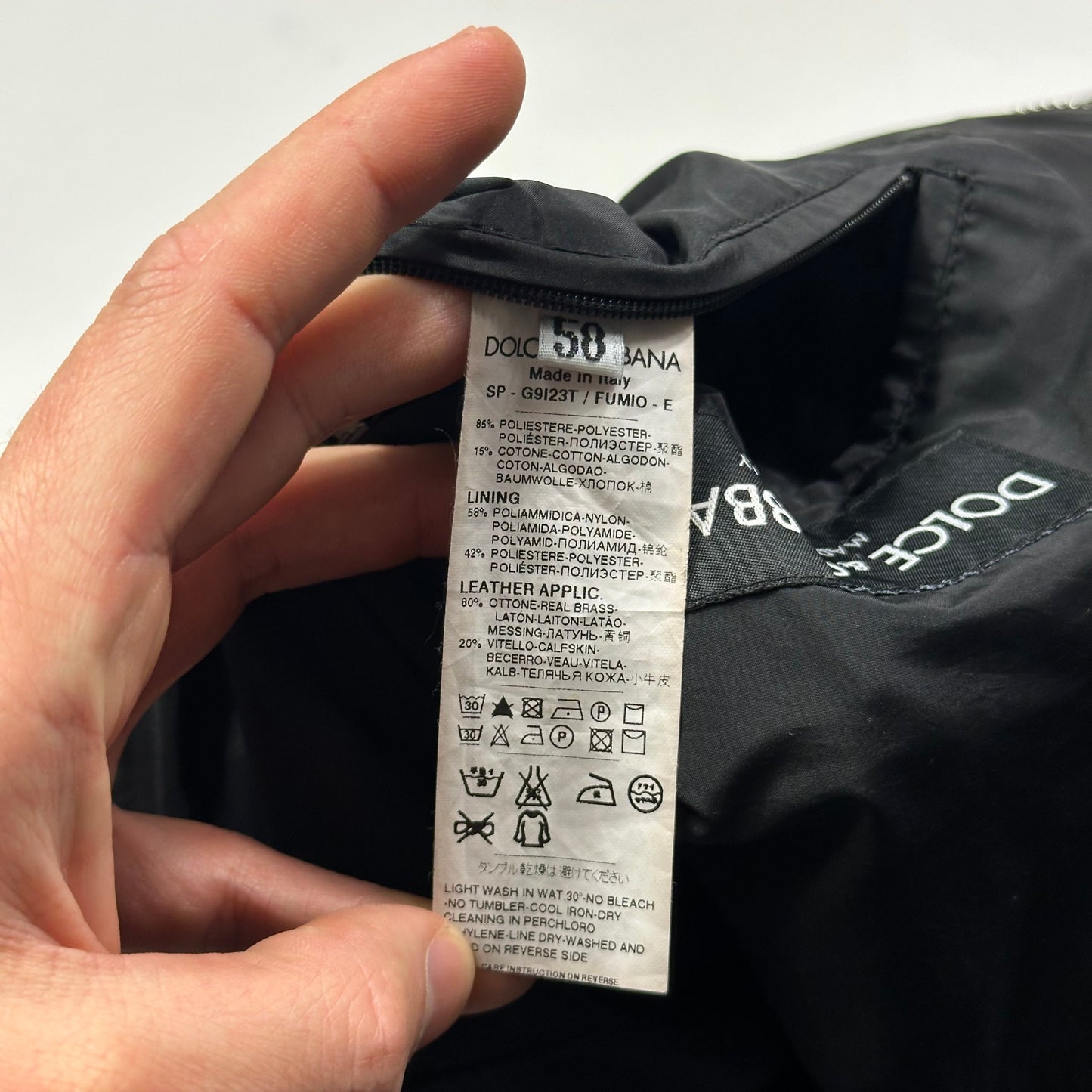 Dolce & Gabbana 00’s Multipocket Nylon Cargo Bomber Jacket - IT58 (XL/XXL)