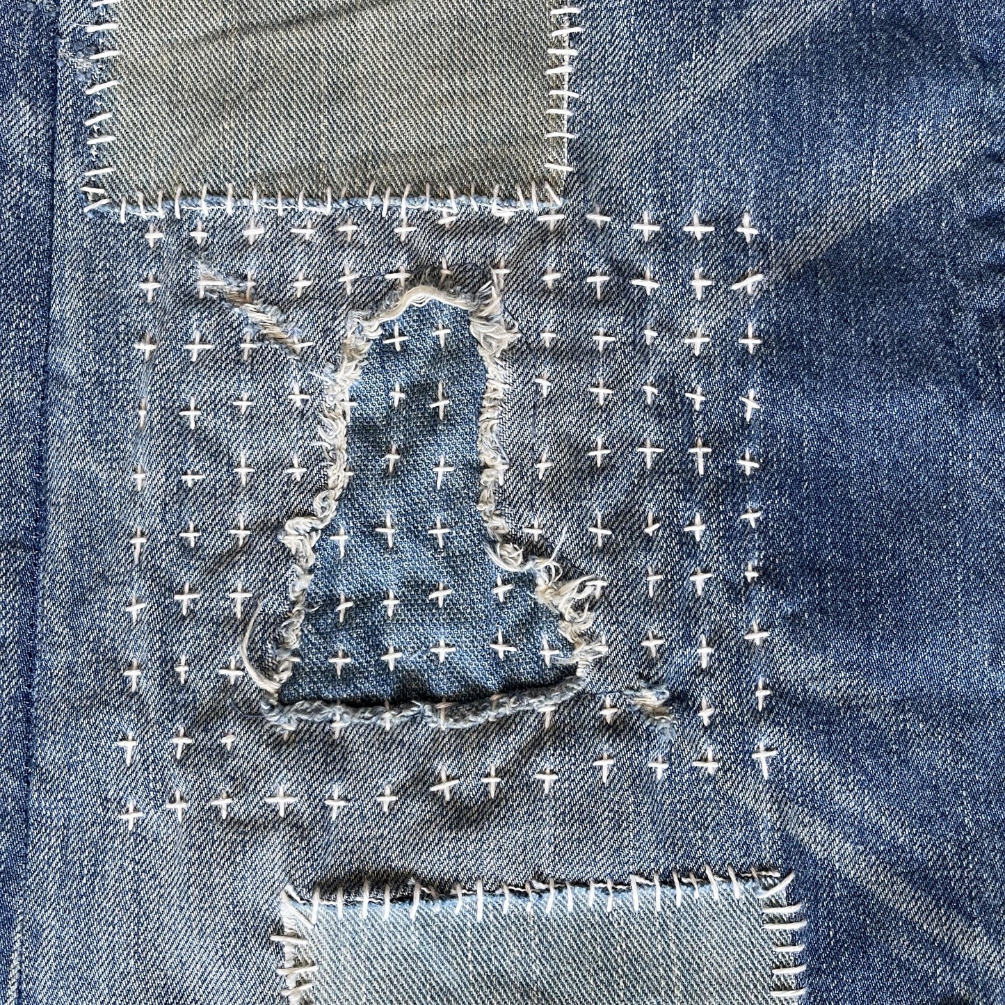 Levi's Boro Distressed Sashiko Stitch Jeans - W32"