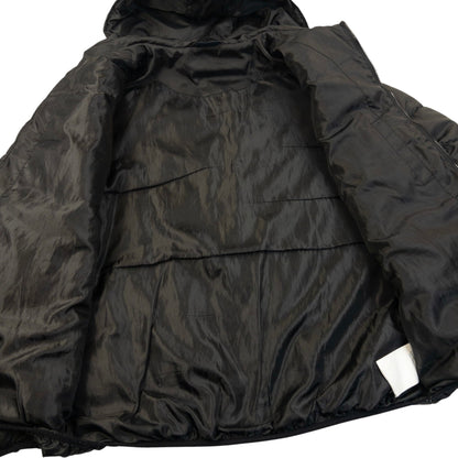 Vintage Champion Zip Up Puffer Jacket Size XXL | XXL, Black