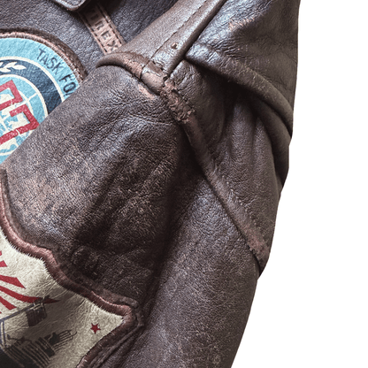Avirex 1987 Top Gun Russian G-1 Flight Jacket - S / M | S/M, Brown